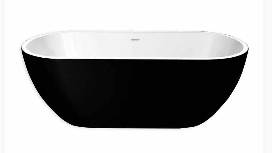 Freestanding Baths   BAY 1700 Black