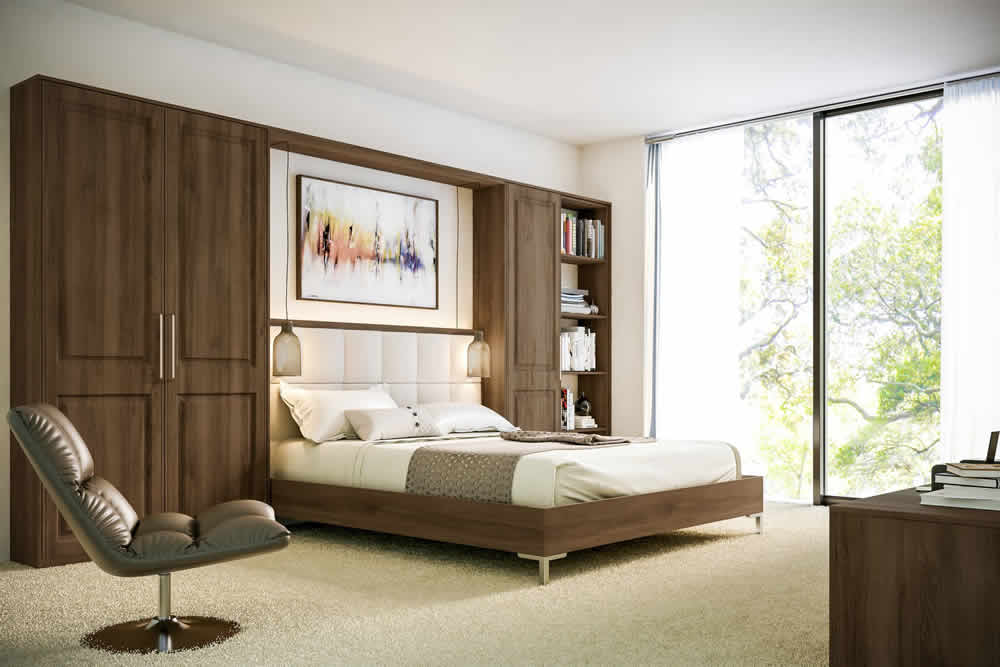 Natural Walnut Tuscany Bedroom