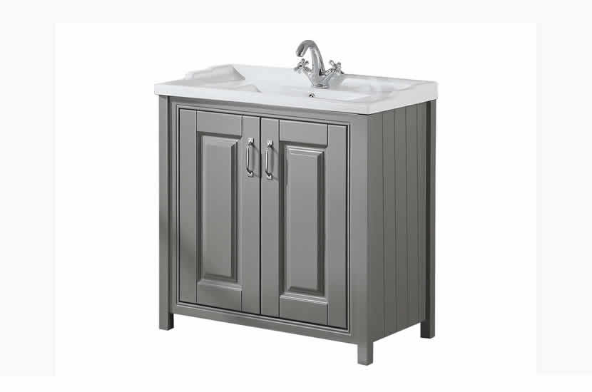 Cottage Stone Grey 800mm Vanity Unit