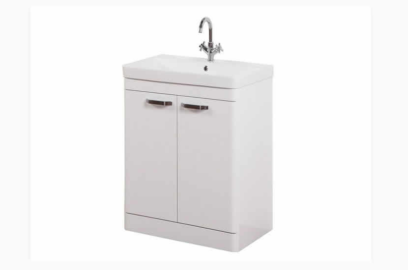 Dante 600mm 2 Door White