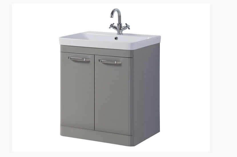 Dante 800mm 2 Door Grey