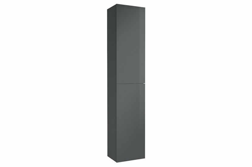 Hampton 2 Door Tall Boy Anthracite