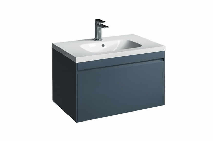 Hampton 700mm 1 Drawer Basin Sapphire