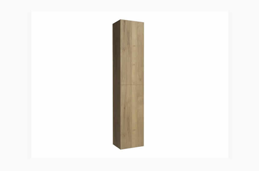 Madison 2 Door Tall Boy Oak