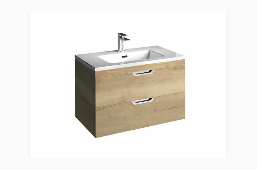 Madison 800mm 2 Door Lounge Basin Oak