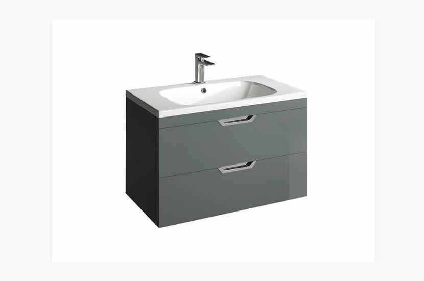 Madison 800mm 2 Door Orca Basin Anthracite