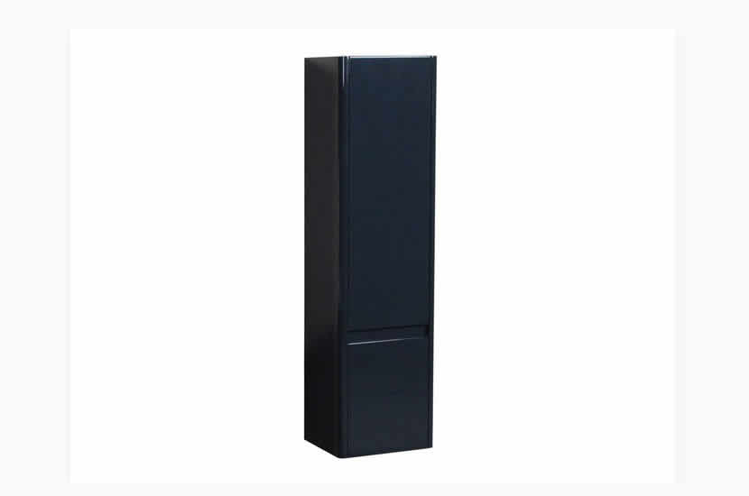 Riva Curve Tall Unit Anthracite