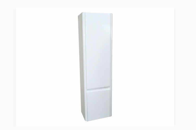 Riva Curve Tall Unit White