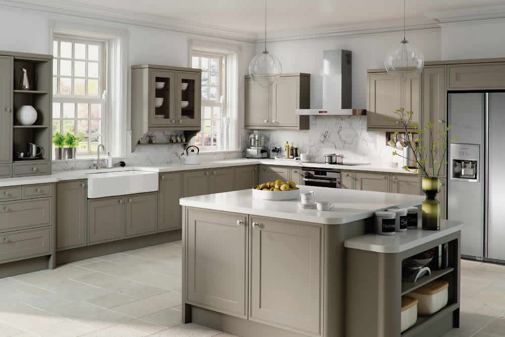 Bella Matt Stone Grey Tullymore Kitchen