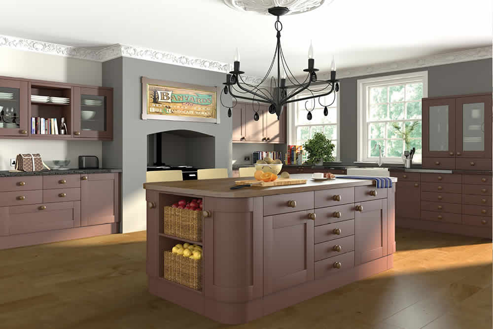 Bella Paintable Shaker Kitchen 2