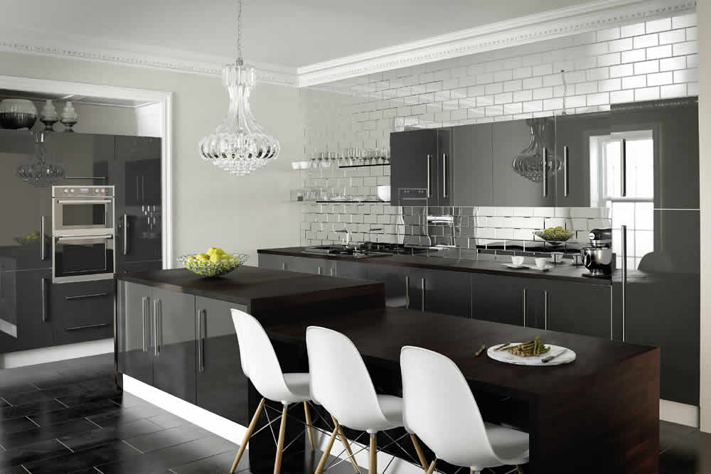 Zurfiz Metallic Anthracite Kitchen